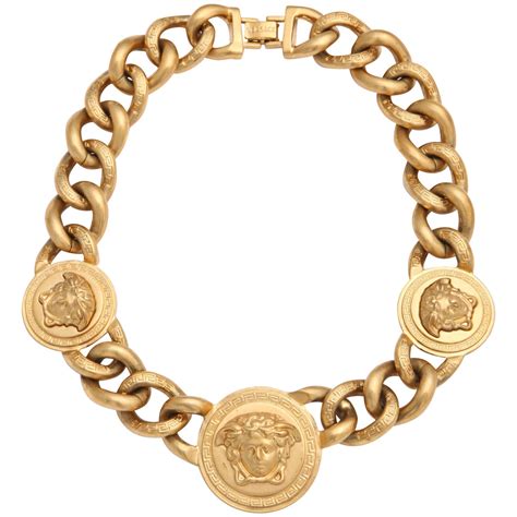 versace chain oro